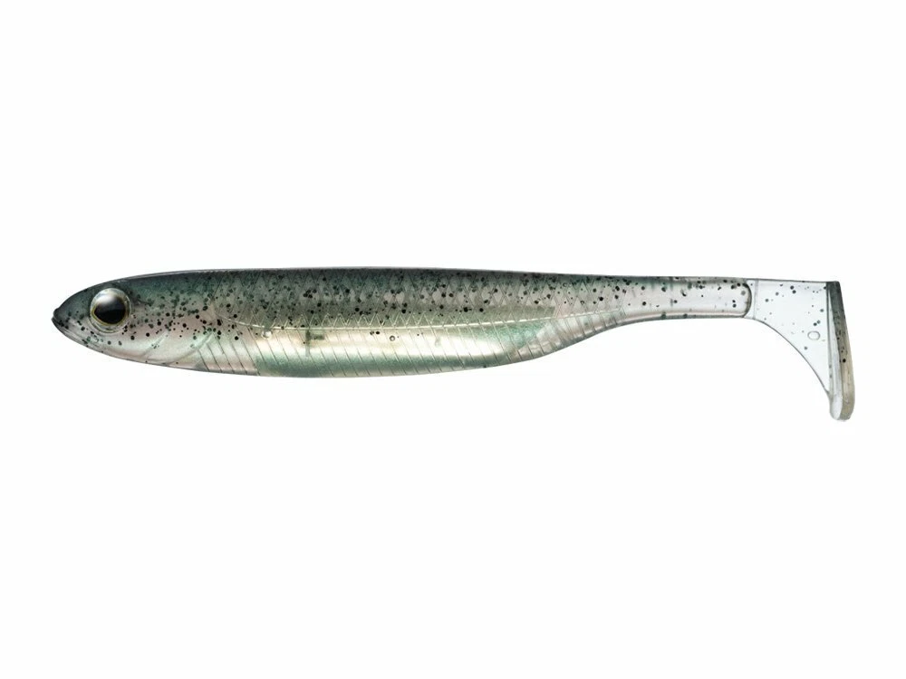 Fish Arrow Flash-J Shad Plus+ 4~F03 Neon Green/Silver