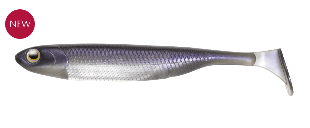 Fish Arrow Flash-J Shad Plus+ 4 SW~122 Keimura Purple/Silver UV