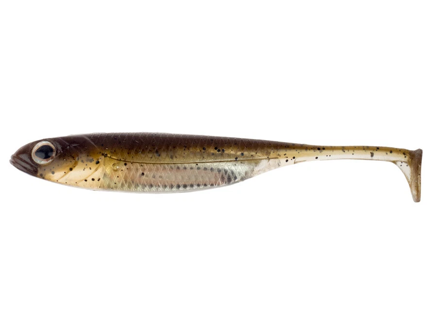 Fish Arrow Flash-J Shad 2~01 Green Pumpkin/Silver