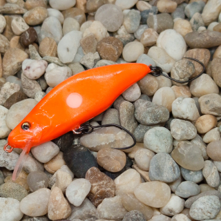 Wobler RK Lures～ Nilsmania Series - 104 Brutal Orange UV